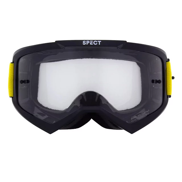 Motokrosové brýle RedBull Spect Evan, černé, plexi čiré