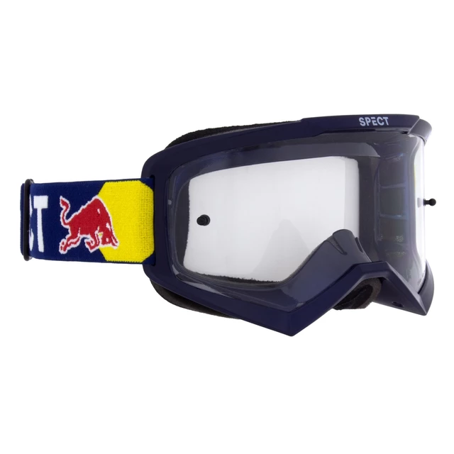 Motokrosové brýle RedBull Spect Evan, modré, plexi čiré