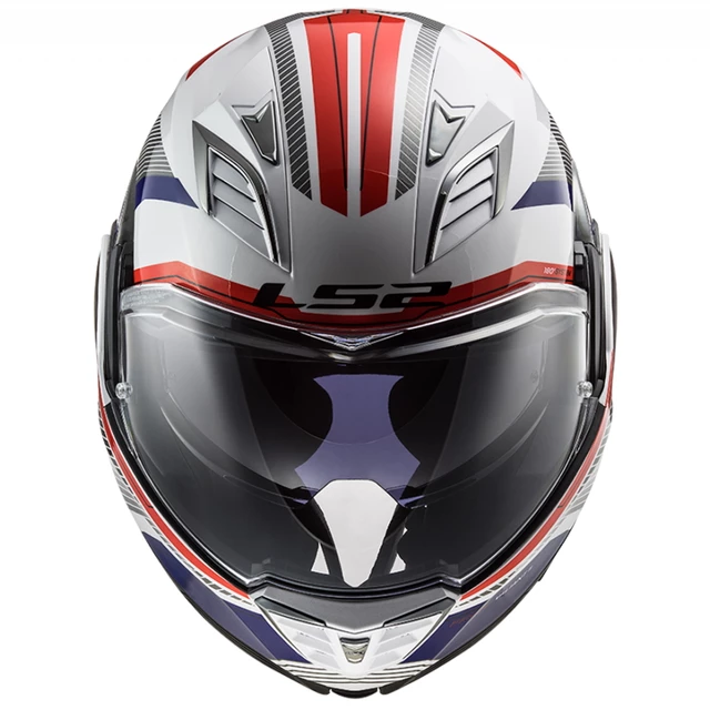 Překlopná moto přilba LS2 FF900 Valiant II Revo P/J - Matt Black H-V Yellow