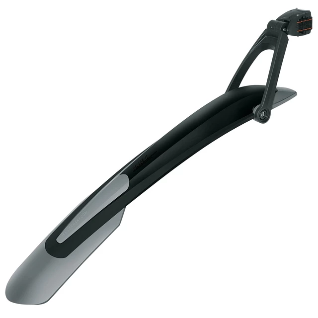 Zadní blatník na kolo SKS X-Blade II 27,5+", 28", 29" / 2,0-3,0" na sedlovku - černá - černo-šedá