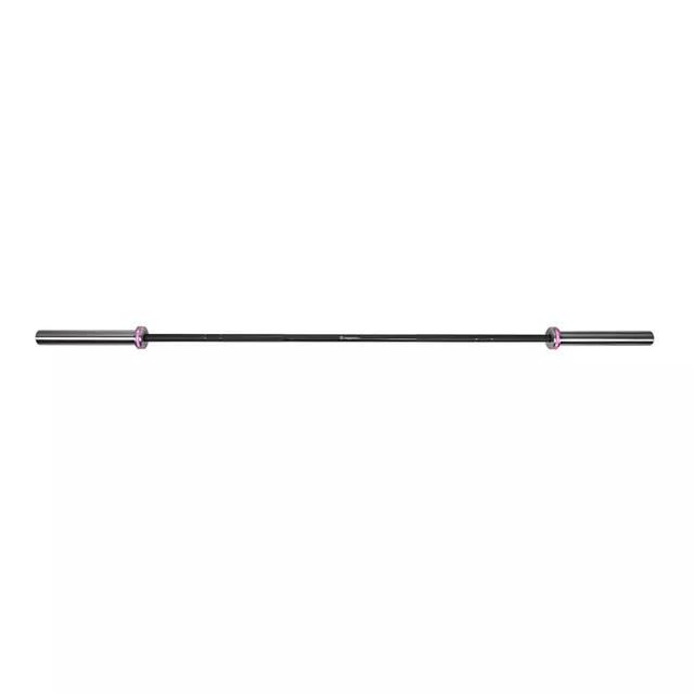 Vzpěračská tyč s ložisky inSPORTline OLYMPIC OB-86 WTBH4 201cm/50mm • 15kg • do 225 kg • bez objímek