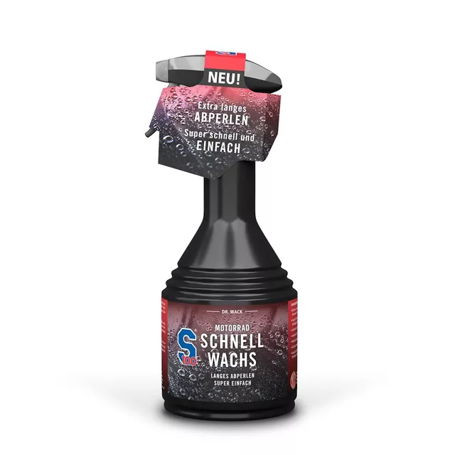 Rychlý vosk S100 Motorcycle Speed Wax 500 ml