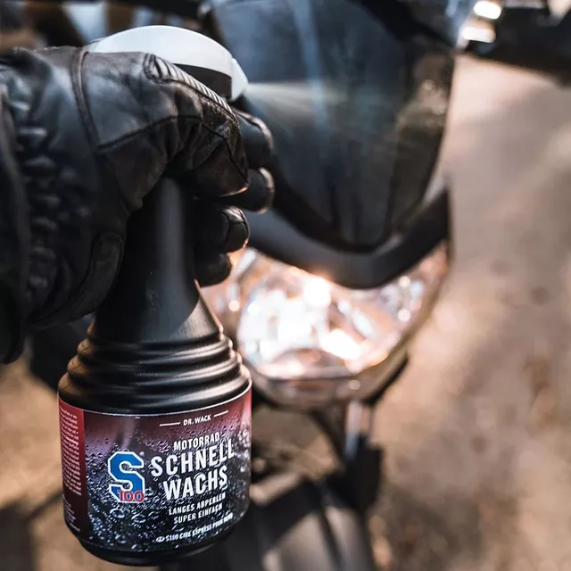 Rychlý vosk S100 Motorcycle Speed Wax 500 ml
