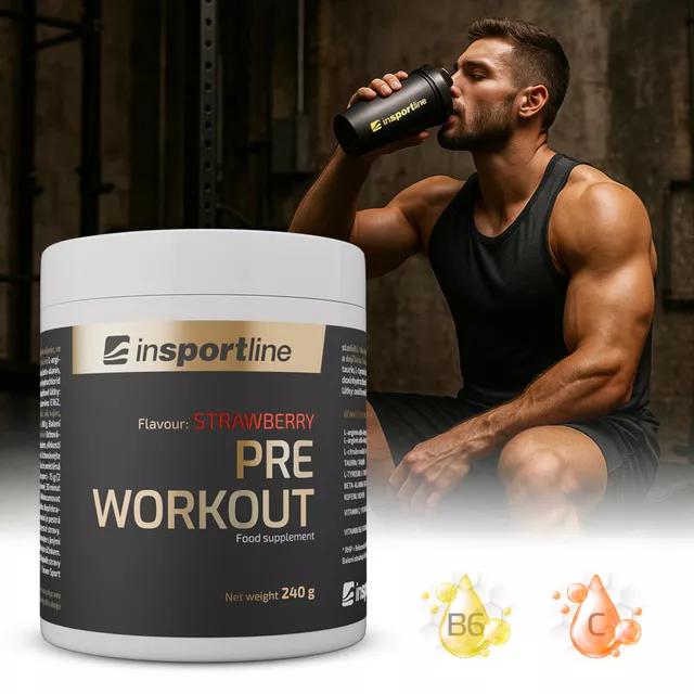 Doplněk stravy inSPORTline Pre Workout 240g