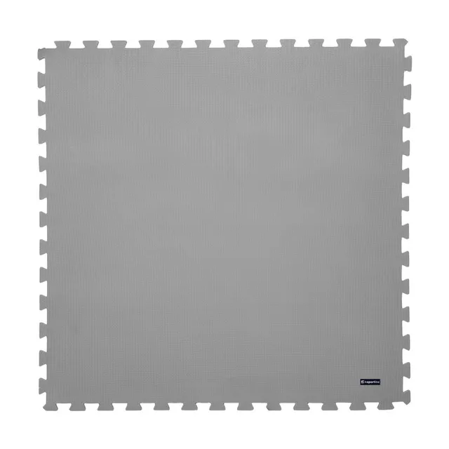 Fitness podložka inSPORTline EVA40 200x200x1 cm (4 dlaždice, okraje) - červená
