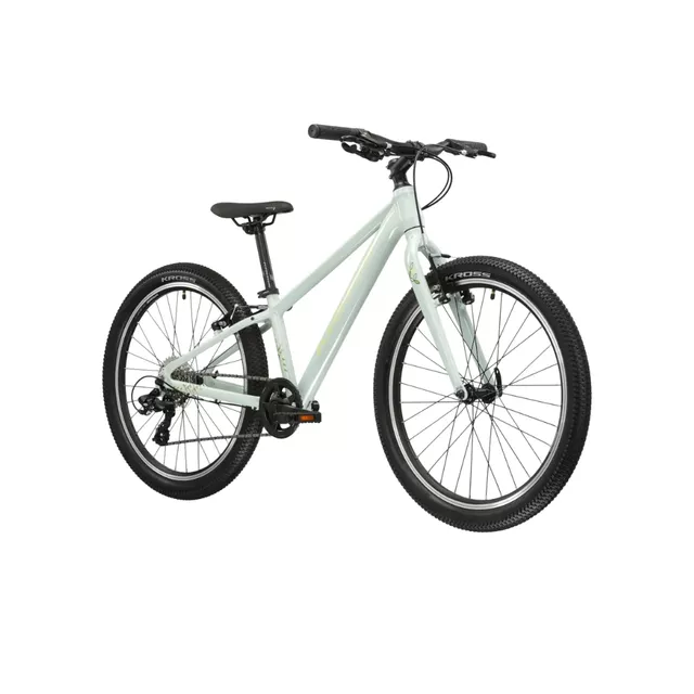 Odlehčené juniorské dívčí kolo Kross LEA JR 1.0 24" Gen 006 • 130-150 cm • 12 kg