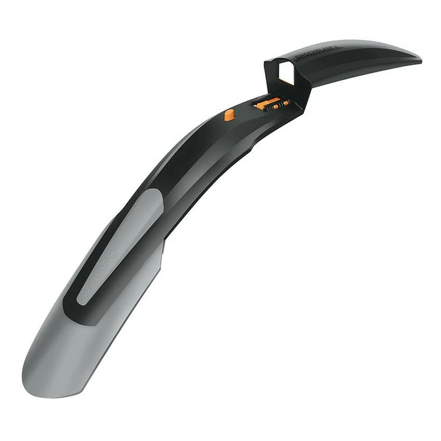 Přední blatník na kolo SKS Shockblade II 27,5+", 28", 29" / 2,0-3,0" do sloupku vidlice - černo-šedá