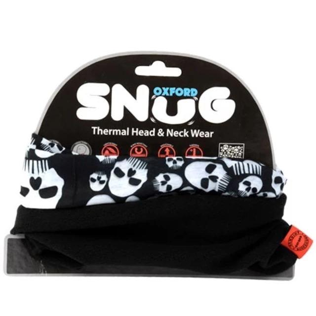 Multifunkční thermo nákrčník Oxford Snug - Black