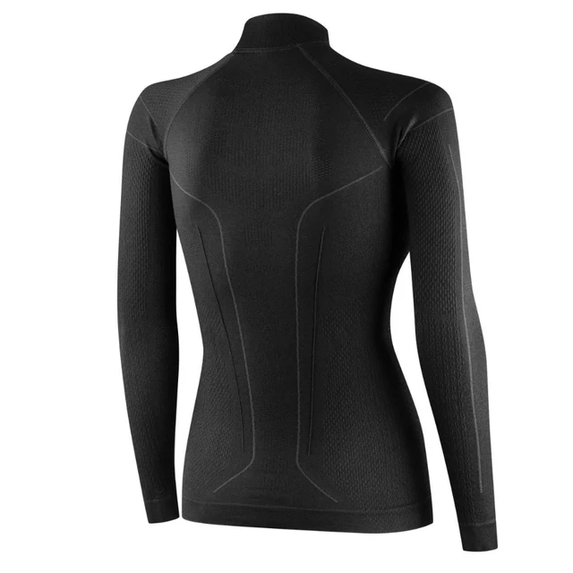 Dámské termo tričko na motorku Brubeck Cooler LS1657W - černá