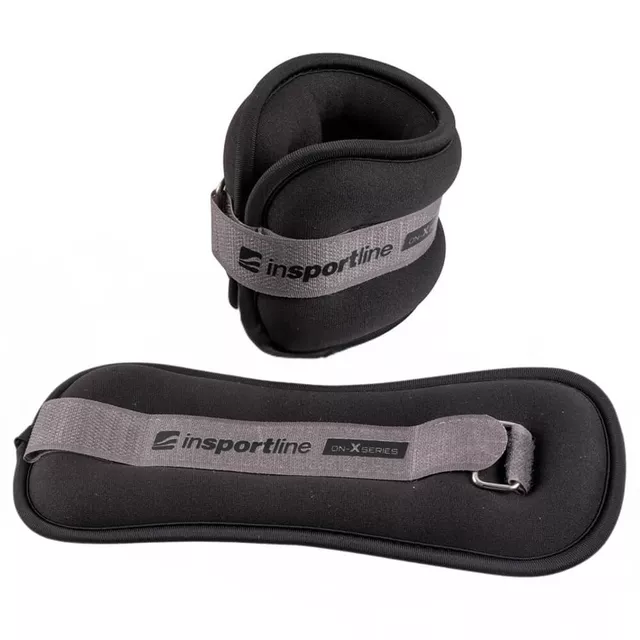 Závaží na zápěstí a kotník inSPORTline ON-X Neoprener 2x2 kg