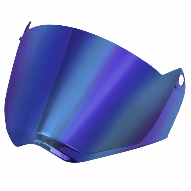 Náhradní hledí pro přilbu LS2 MX436 Pioneer - Iridium Blue - Iridium Blue