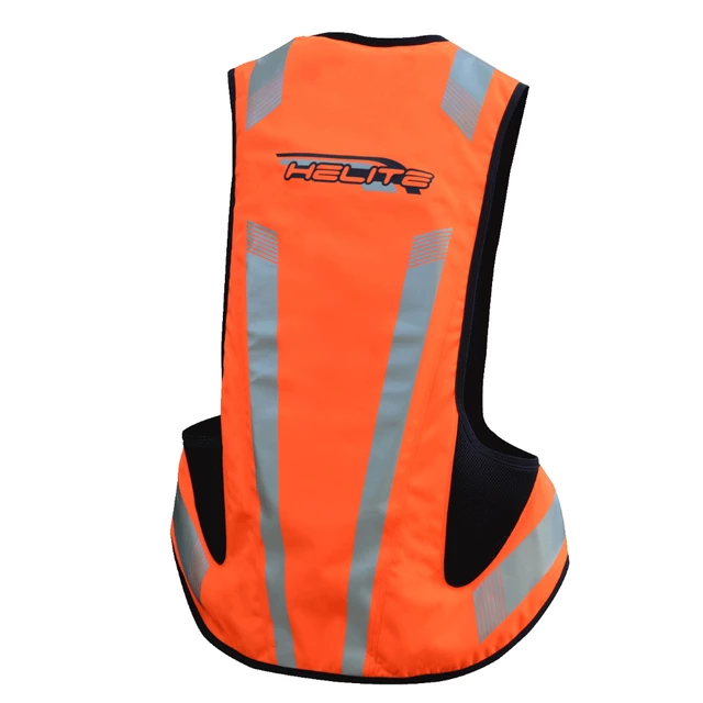 Airbagová vesta Helite Turtle 2 HiVis, mechanická s trhačkou - žlutá