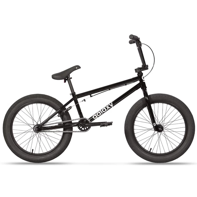BMX kolo Galaxy Whip 20" 8.0 • 11,4 kg - šedá - černá