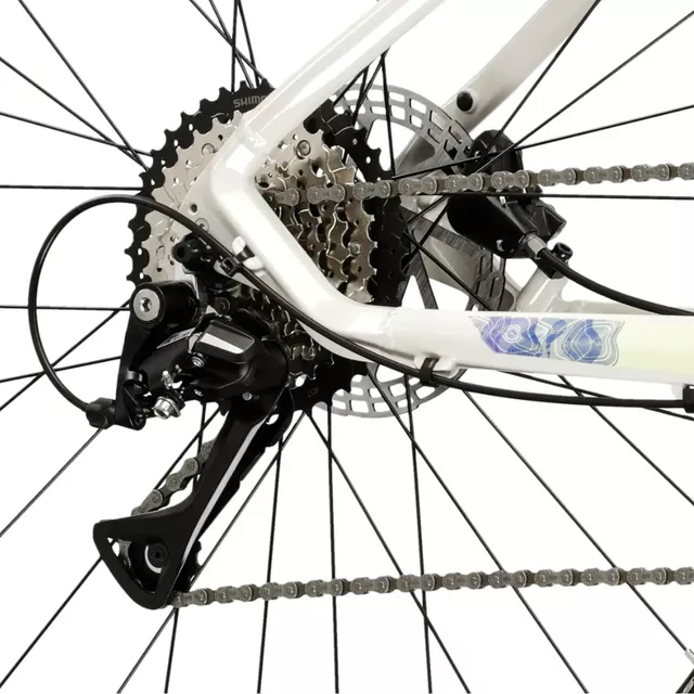 Dámské crossové kolo Kross Evado 4.0 28" Gen 007 - šedá/námořnická modrá/lesk
