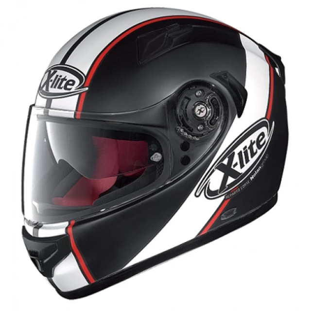 Moto helma X-Lite X-661 Vinty N-Com - Flat Black - Flat Black
