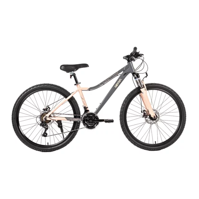 Juniorské horské kolo Olpran Strix 26" • 125-145 cm - šedá/růžová  - šedá/růžová 