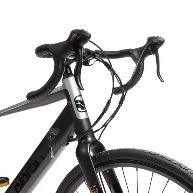 Gravel elektrokolo Olpran e-Gravel 28" 360Wh - model 2026 • dojezd až 90 km - modro-tyrkysová