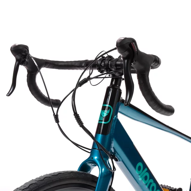 Gravel elektrokolo Olpran e-Gravel 28" 360Wh - model 2026 • dojezd až 90 km - modro-tyrkysová