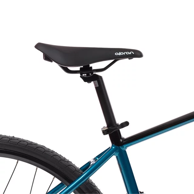 Gravel elektrokolo Olpran e-Gravel 28" 360Wh - model 2026 • dojezd až 90 km - modro-tyrkysová