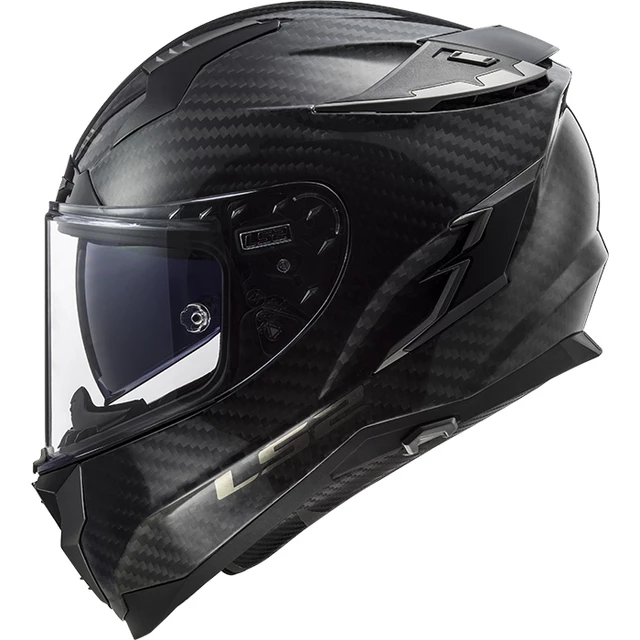 Moto přilba LS2 FF327 Challenger C Carbon Solid - Black