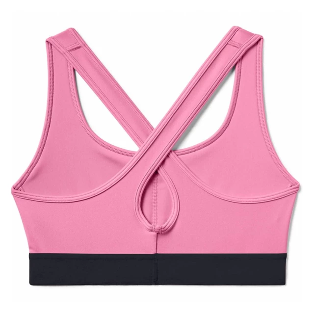 Dámská sportovní podprsenka Under Armour Mid Crossback - Lipstick