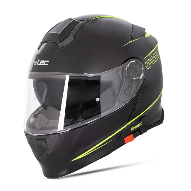 Výklopná přilba W-TEC Venero - Magic Matt Black