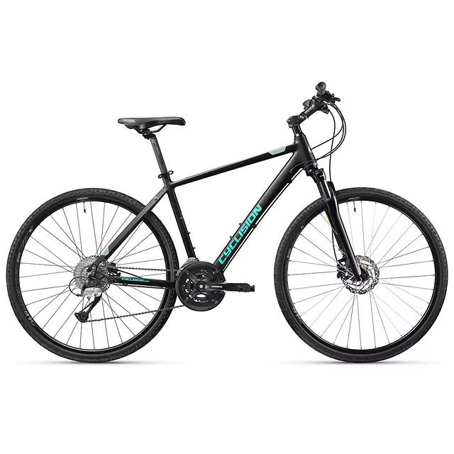 Pánské crossové kolo Cyclision Zodin 3 MK-II 28" - Azure Steel - Dark Minty