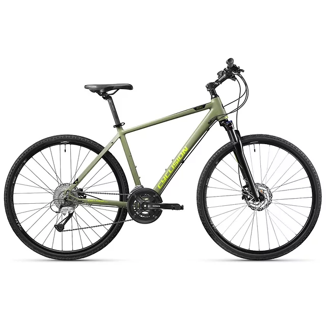 Pánské crossové kolo Cyclision Zodin 3 MK-II 28" - Azure Steel - Flash Army