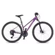 Dámské crossové kolo 4EVER Pulse Disc 28'' - model 2026 - purple/hologram