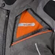 Touringová moto bunda W-TEC Smackton - černo-šedo-oranžová