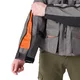 Touringová moto bunda W-TEC Smackton - černo-šedo-oranžová