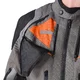 Touringová moto bunda W-TEC Smackton - černo-šedo-oranžová
