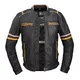 Pánská kožená moto bunda W-TEC Traction - černá