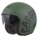 Moto přilba Cassida Oxygen Gear 2.0 zelená matná/černá