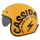 Moto přilba Cassida Oxygen Gear 2.0 žlutá/černá