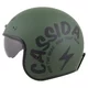 Moto přilba Cassida Oxygen Gear 2.0 zelená matná/černá