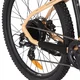 Dámské elektrokolo inSPORTline ISL Atezion 374 Wh 26" - model 2026 • dojezd až 70 km • 142-165 cm - Peach Beige