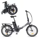 Skládací elektrokolo inSPORTline ISL Felior 468 Wh 20" - model 2026 • dojezd až 100 km • 156-183 cm - Titanium Grey