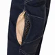 Moto jeansy W-TEC Pawted s nepromokavou membránou - tmavě modrá