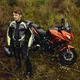 Moto rukavice W-TEC Talhof - černá
