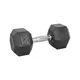 Šestihranné činky inSPORTline Hexsteel 2-40 kg