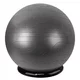 Gymnastický míč inSPORTline Stretch Ball 65 cm se základnou BallBase - černá