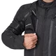 Pánská moto bunda W-TEC Progair - černá-fluo