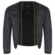 Pánská moto bunda W-TEC Progair - černá-fluo