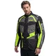 Pánská moto bunda W-TEC Burdys Evo - černo-šedo-zelená