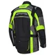 Pánská moto bunda W-TEC Burdys Evo - černo-šedo-zelená