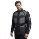 Pánská moto bunda W-TEC Burdys Evo - černo-šedo-zelená
