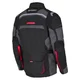 Pánská moto bunda W-TEC Burdys Evo - černo-šedo-zelená