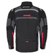 Pánská moto bunda W-TEC Burdys Evo - černo-šedo-zelená
