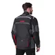 Pánská moto bunda W-TEC Burdys Evo - černo-šedo-zelená